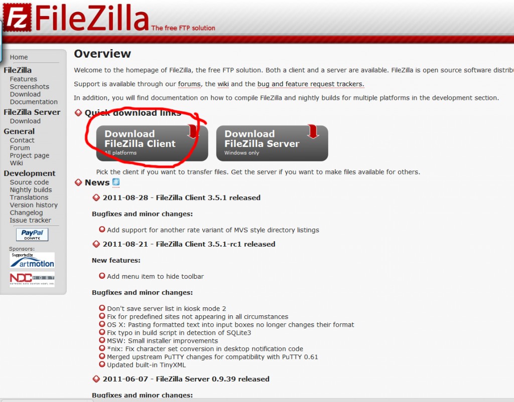 handleiding-ftp-programma-filezilla-installeren-stap-1